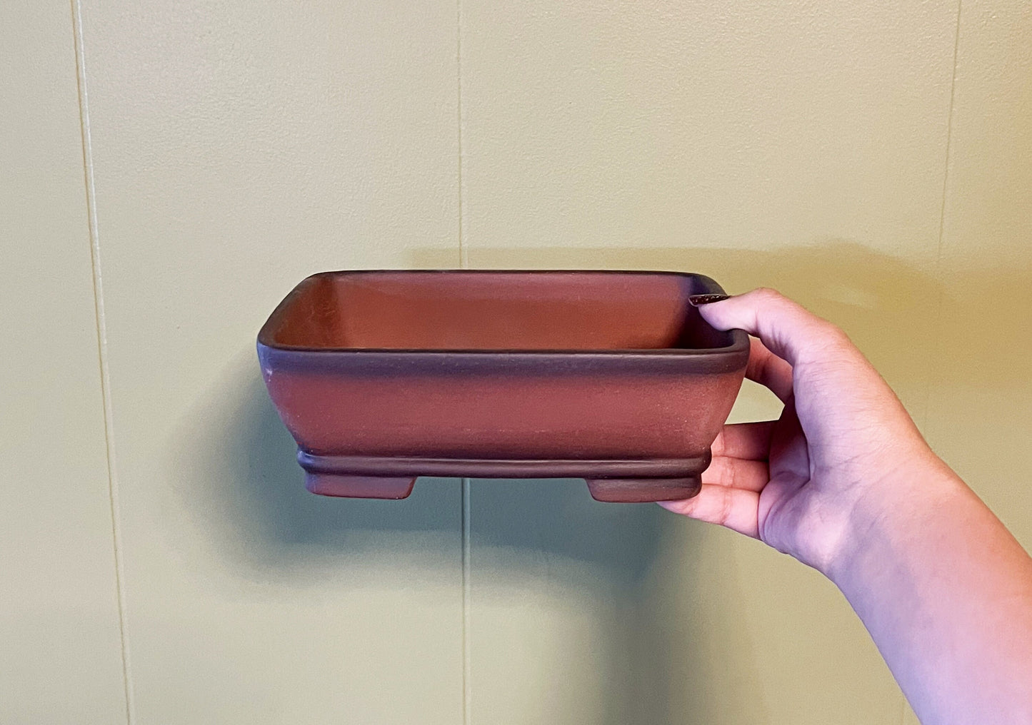 Clay Aesthetic Bonsai Pot