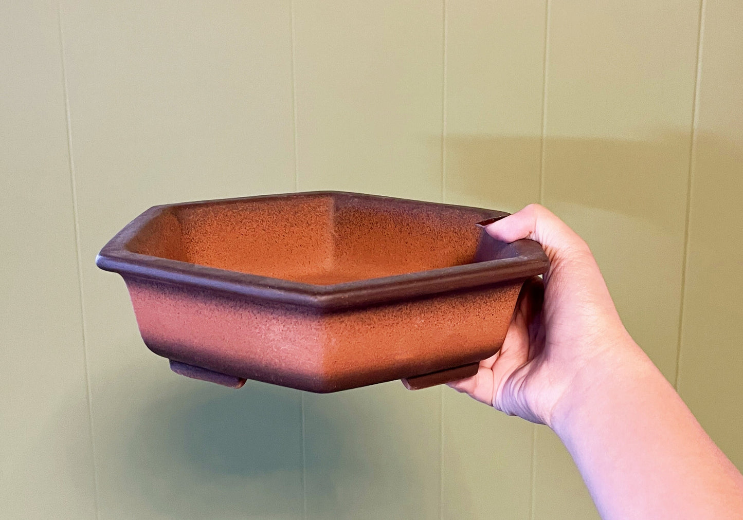 Clay Aesthetic Bonsai Pot