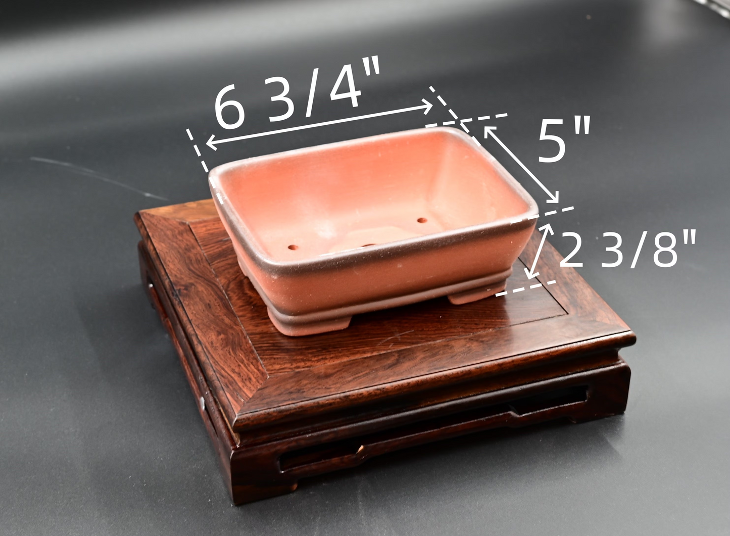 Clay Aesthetic Bonsai Pot